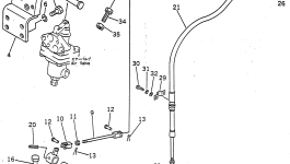 Кронштейн 22X-43-12630 Komatsu