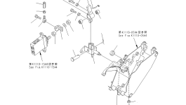 Рычаг 22F-910-1830 Komatsu