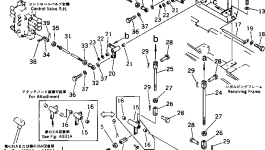 Кронштейн 201-43-61311 Komatsu