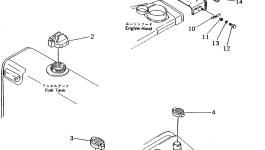 Крышка 175-54-25731 Komatsu