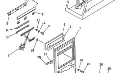 Крышка 23S-54-18481 Komatsu