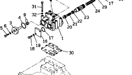 Крышка 711-60-26771  Komatsu