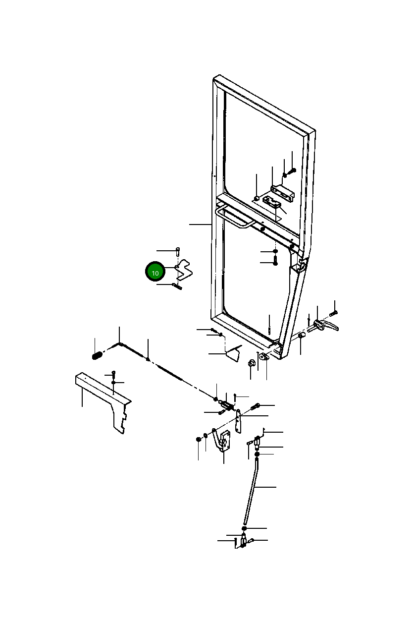 Рычаг 1433 128 H1 Komatsu