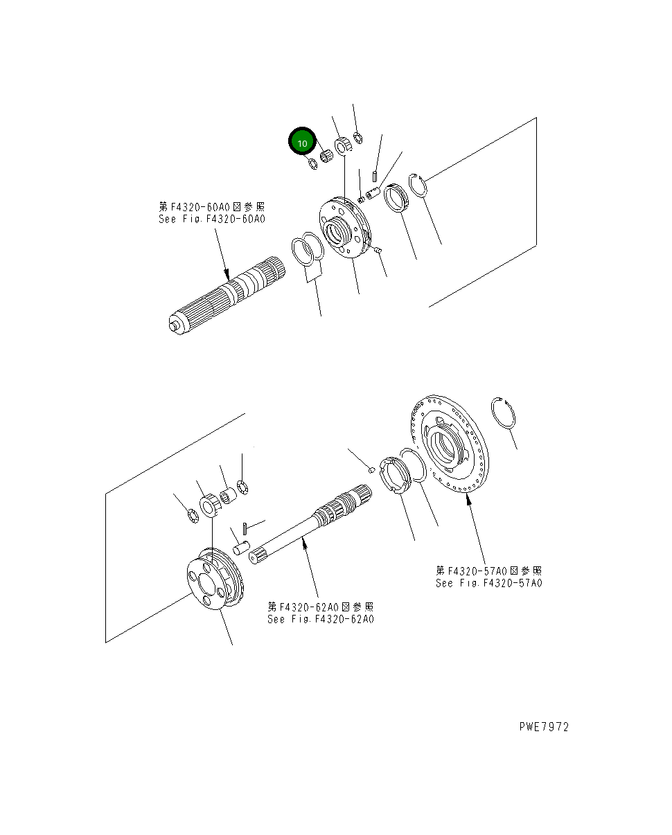 Подшипник 428-15-19311 Komatsu