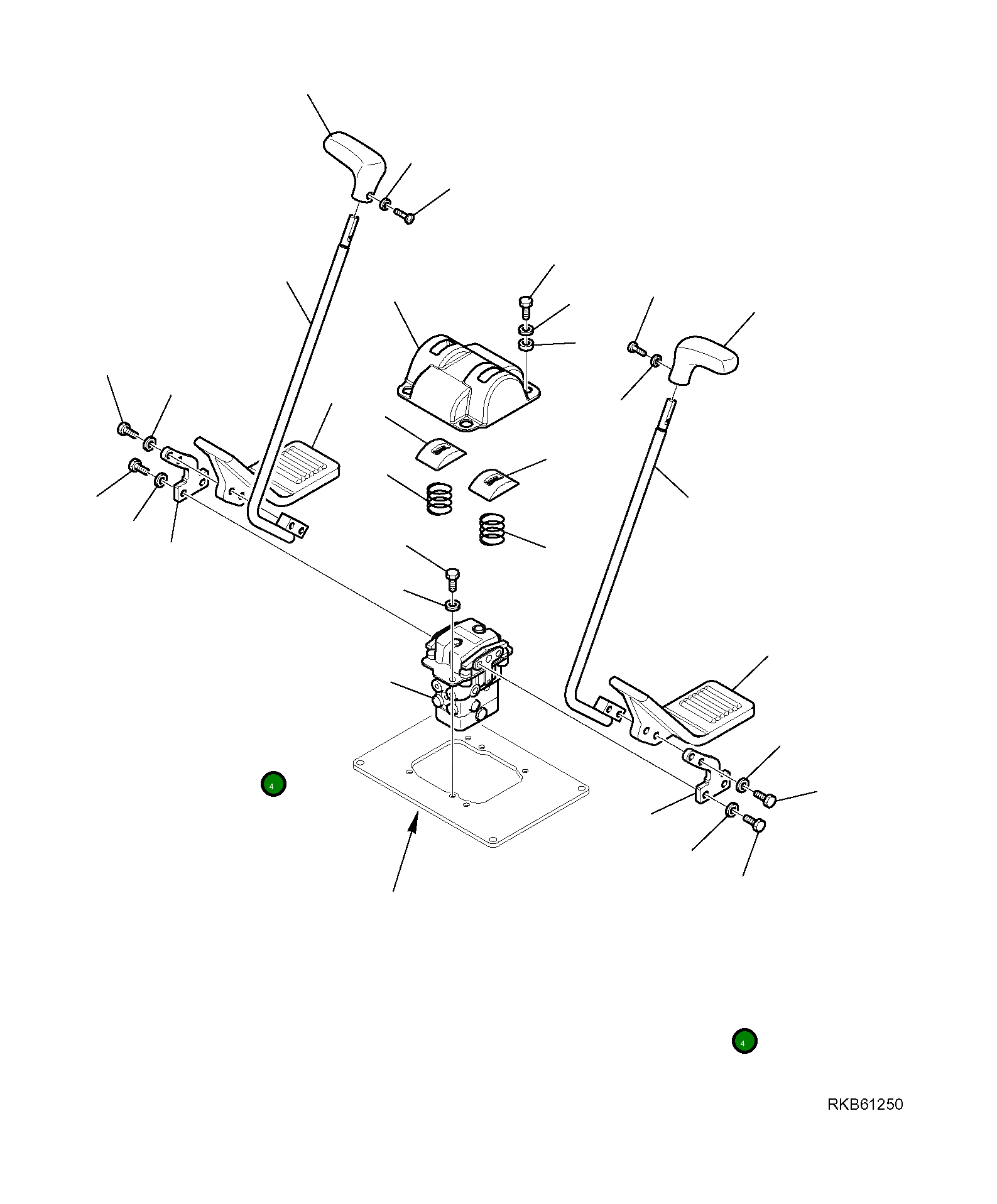 Рычаг 22U-43-R1151 Komatsu