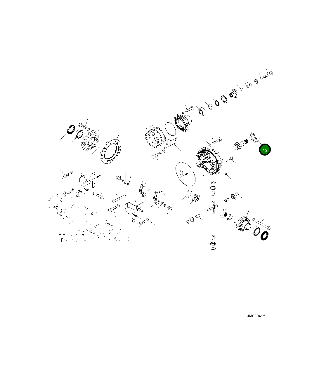 Подшипник 425-22-31821 Komatsu