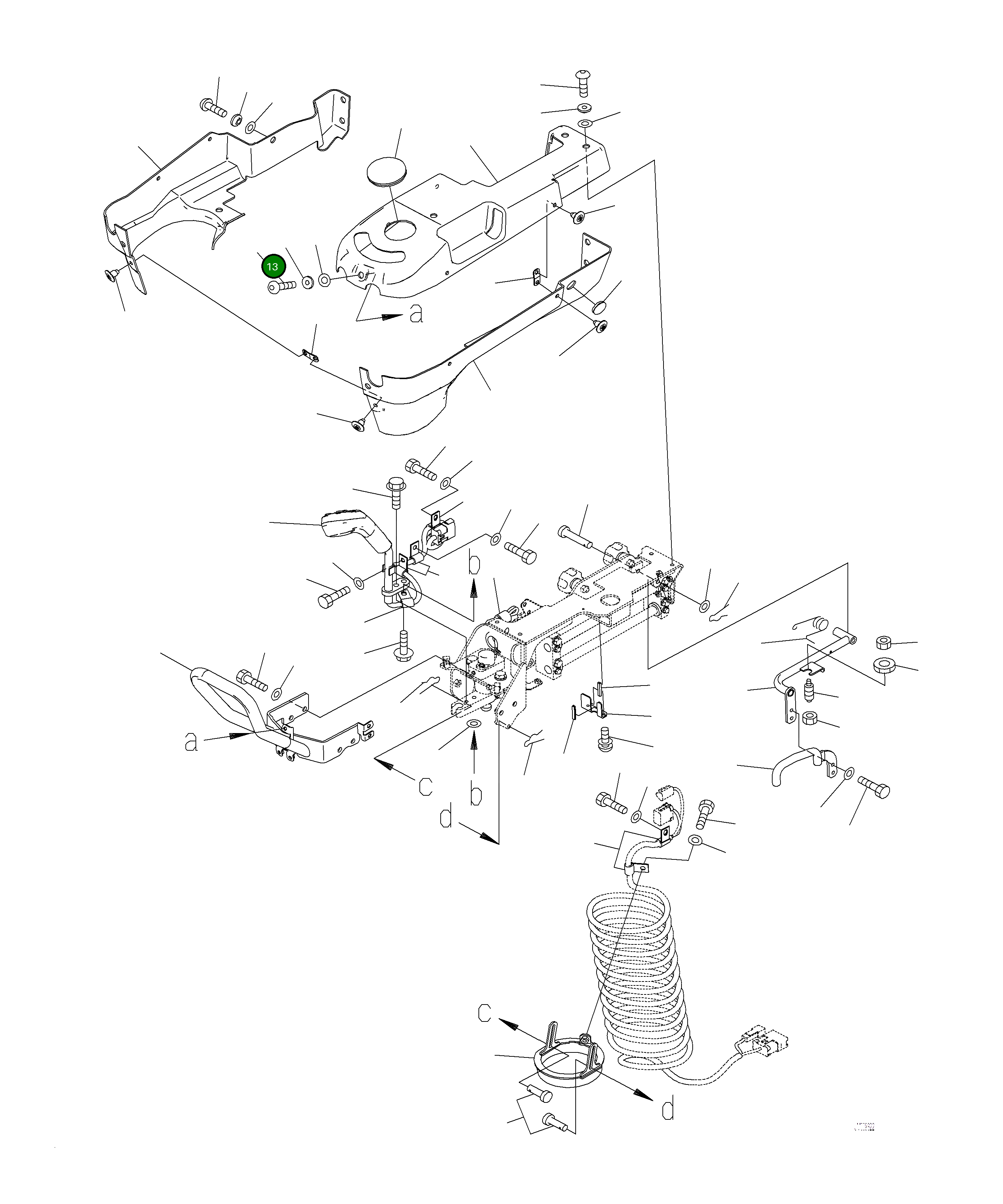 Рычаг 426-40-52220 Komatsu