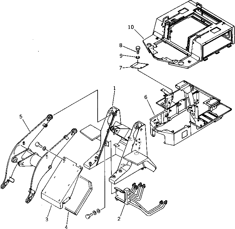 Крышка 363-923-1380 Komatsu