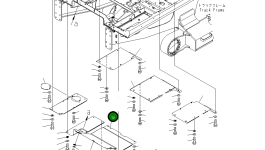 Крышка 8240-54-1421 Komatsu