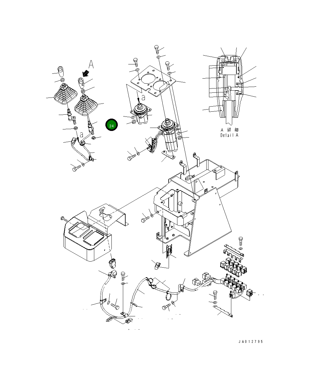 Рычаг 423-S35-3150 Komatsu
