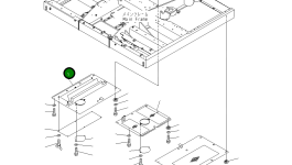 Крышка 8287-54-1821 Komatsu