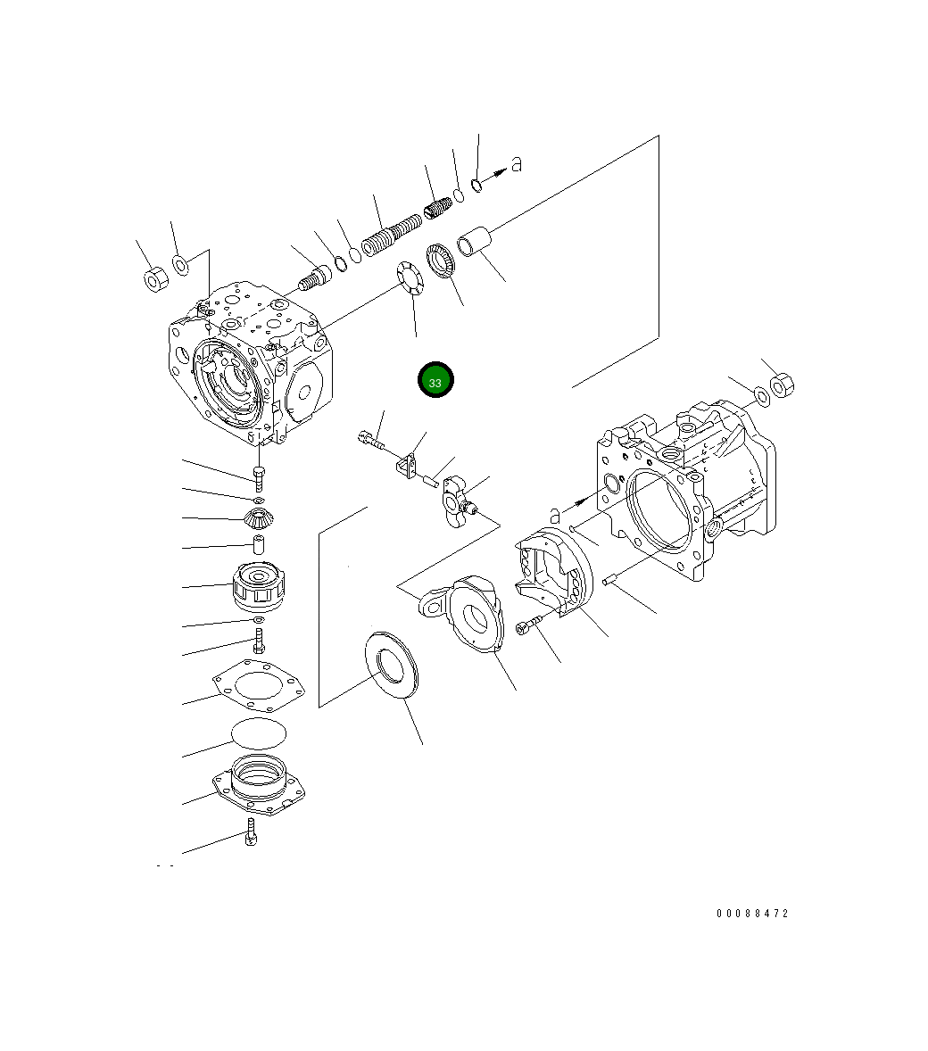 Подшипник 708-2K-12710 Komatsu