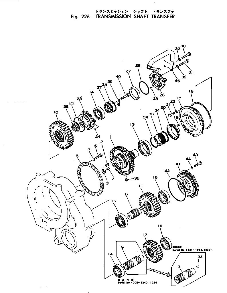 Подшипник 287-15-13910 Komatsu