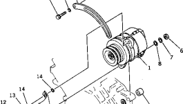 Крышка 6136-81-8810  Komatsu