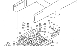 Тканевый элемент 178-54-14430 Komatsu