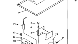 Лист 20D-54-13390 Komatsu