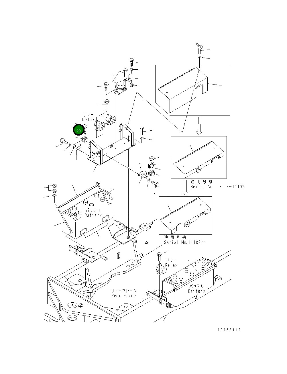 Предохранитель, 30A 421-06-22840 Komatsu