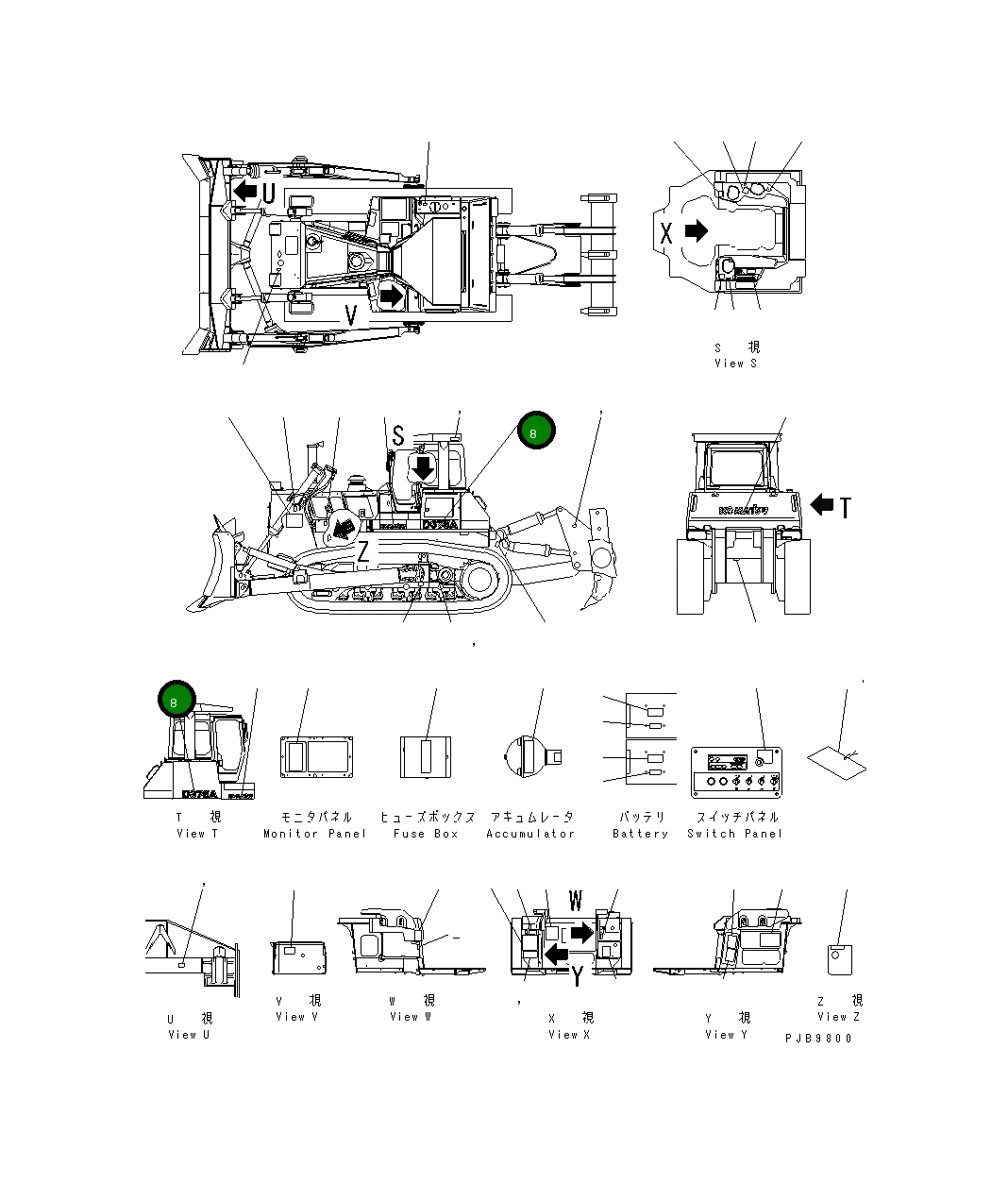 Пластина 195-98-26560 Komatsu