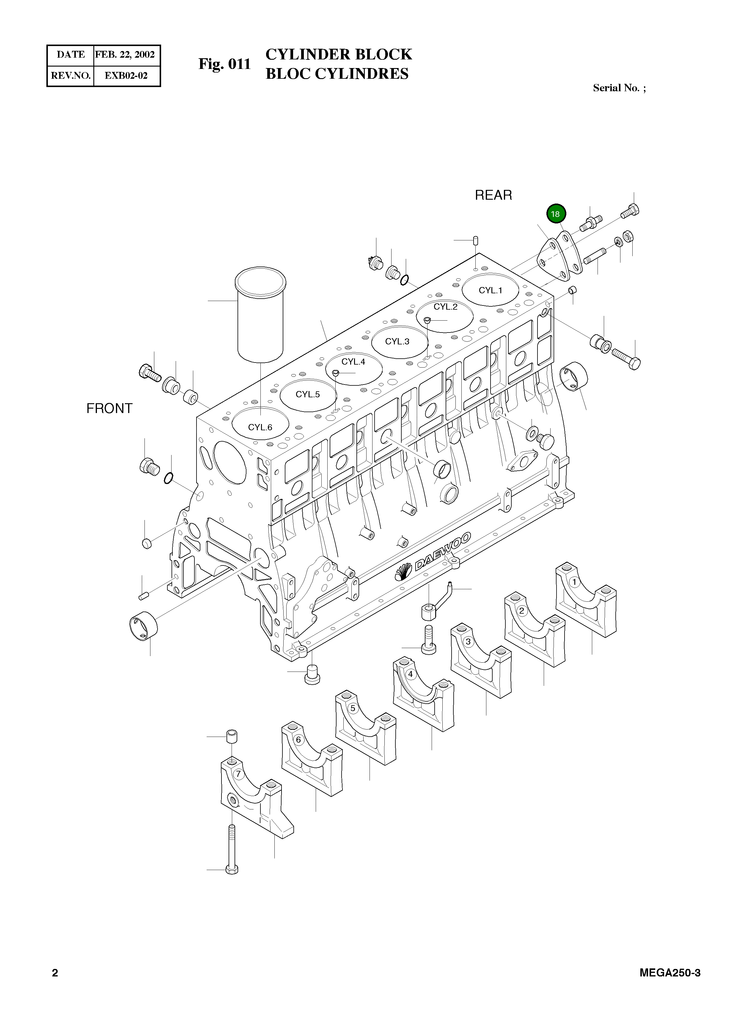Крышка, END 65.91605-0006B Komatsu