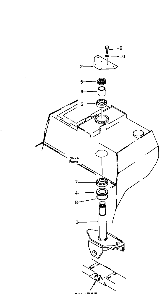 Подшипник 06002-32012 Komatsu