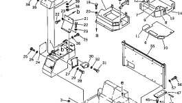 Крышка 425-54-12670  Komatsu