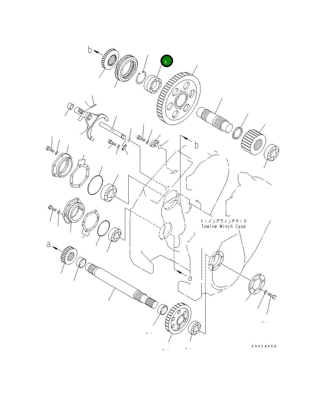 Подшипник 134-960-1740 Komatsu