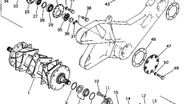 Крышка 262-880-1230 Komatsu