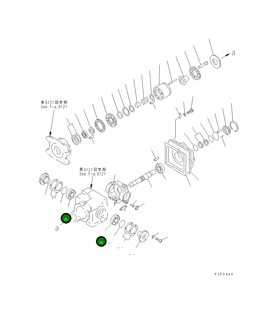 Подшипник 262-61-15760 Komatsu