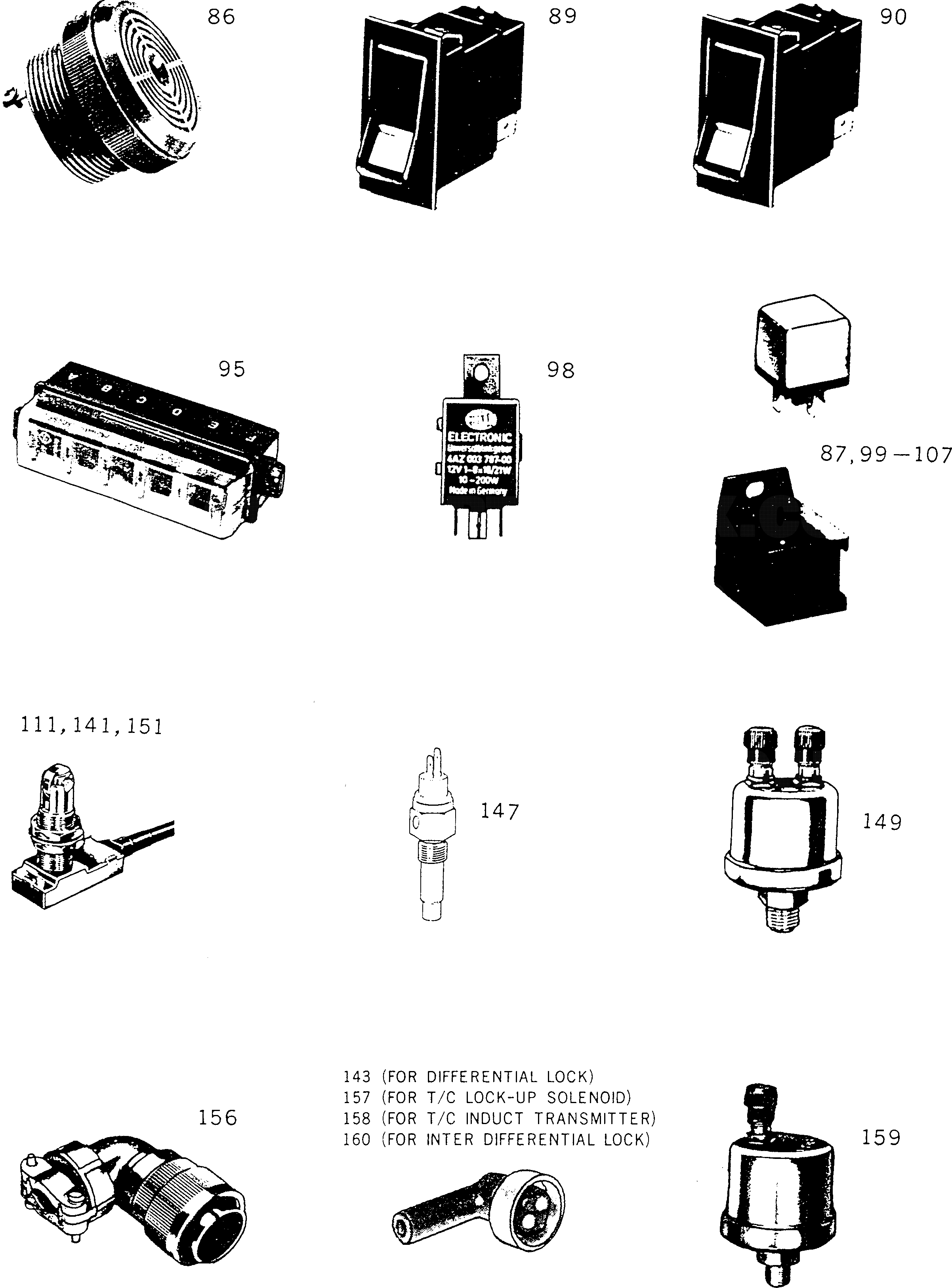 Предохранитель, 5A BW066450 Komatsu