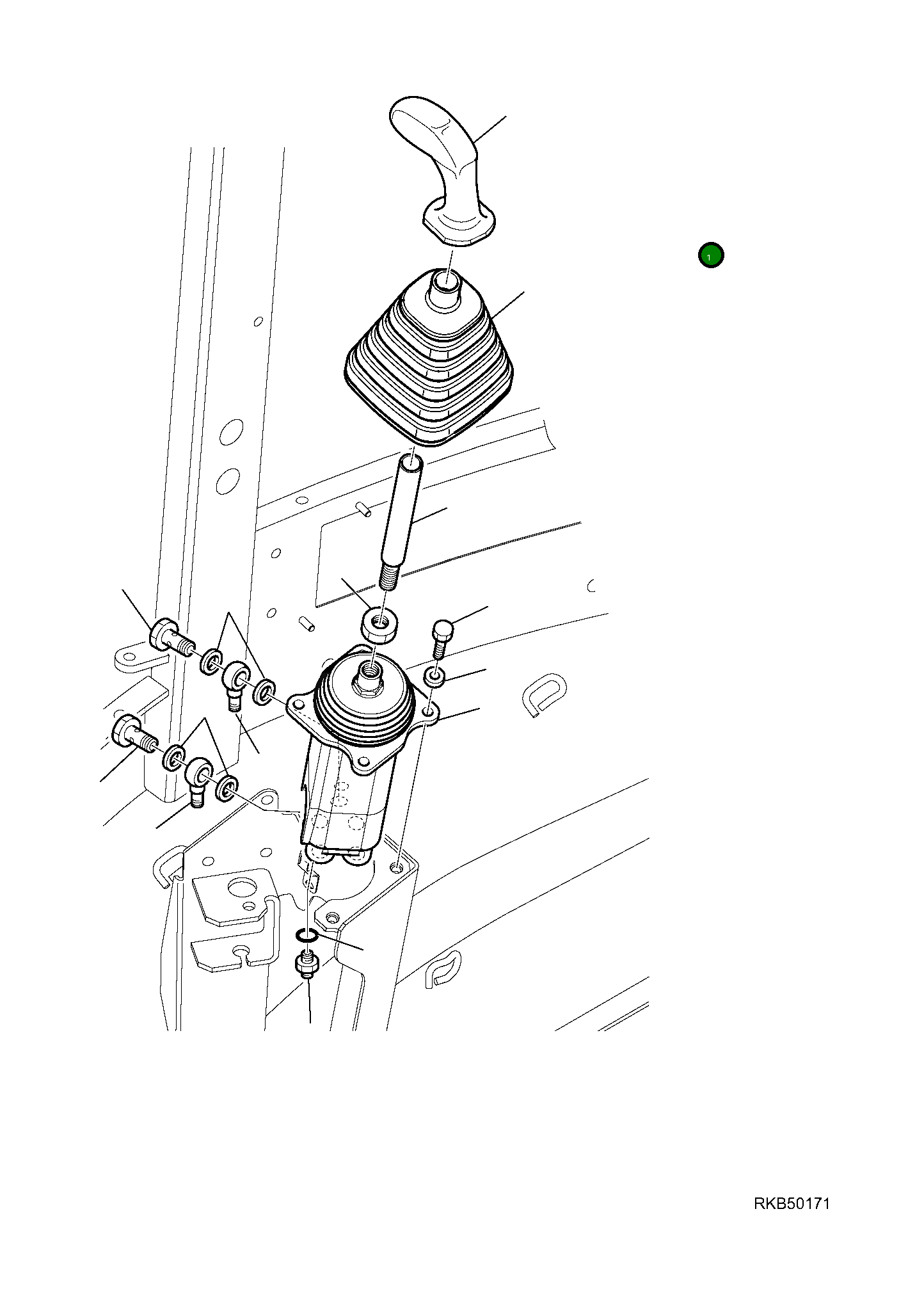 Рычаг 42N-06-15710 Komatsu