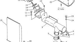 Крышка 569-02-41271 Komatsu