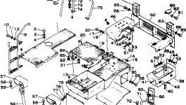 Крышка 411-54-15440 Komatsu