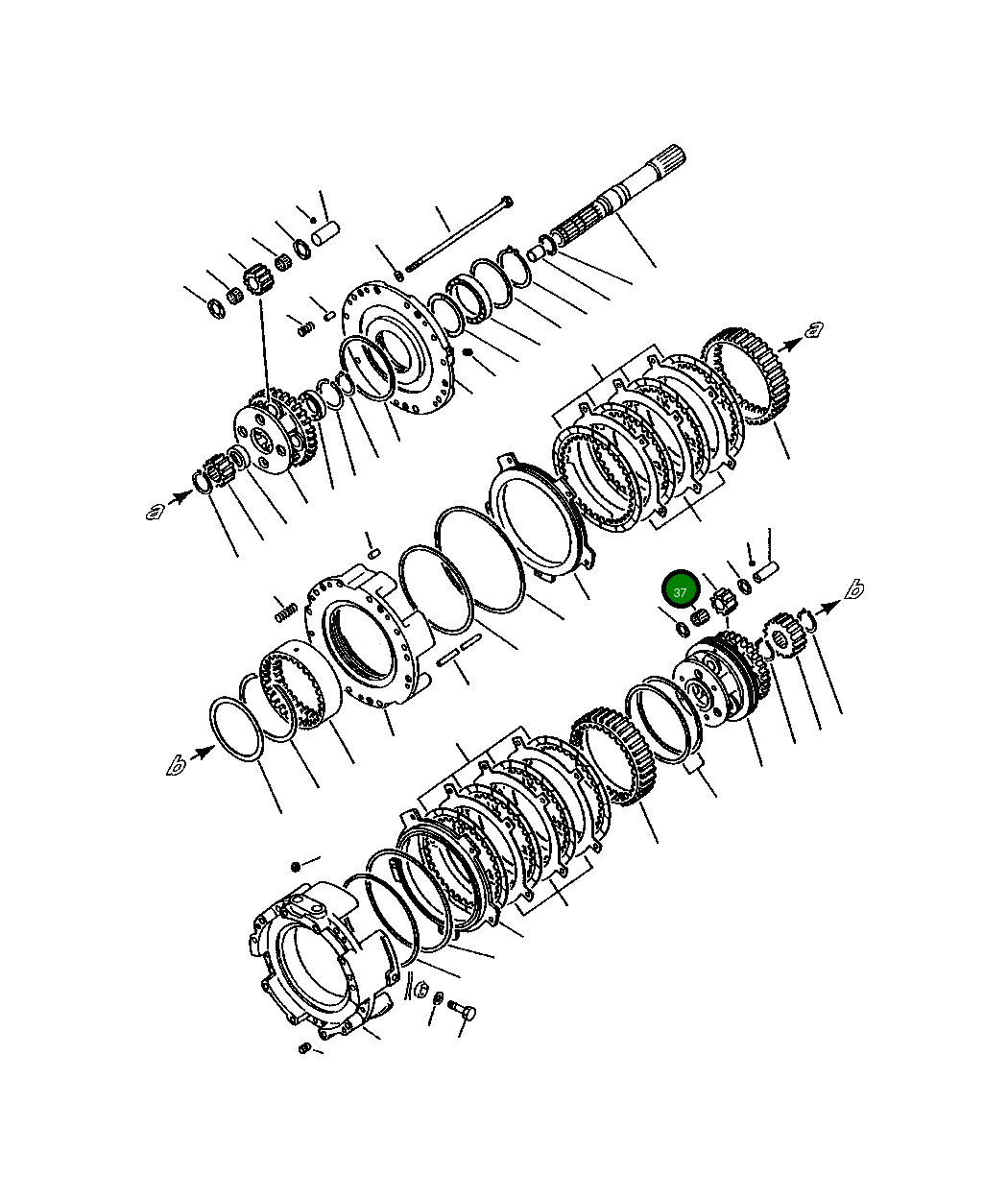 Подшипник 423-15-19420  Komatsu