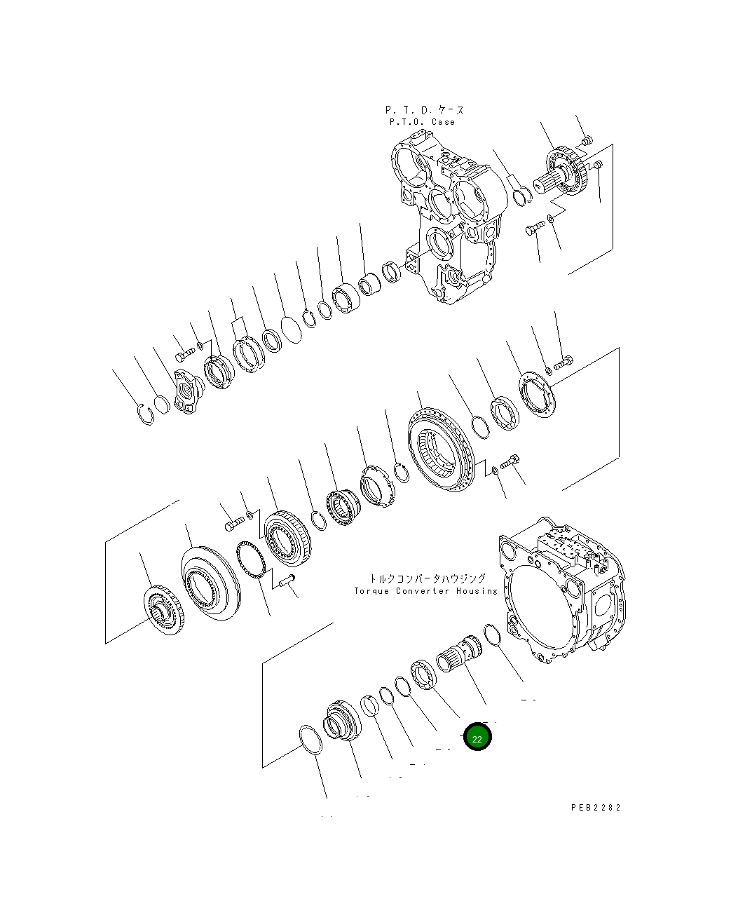 Подшипник 06040-06026 Komatsu