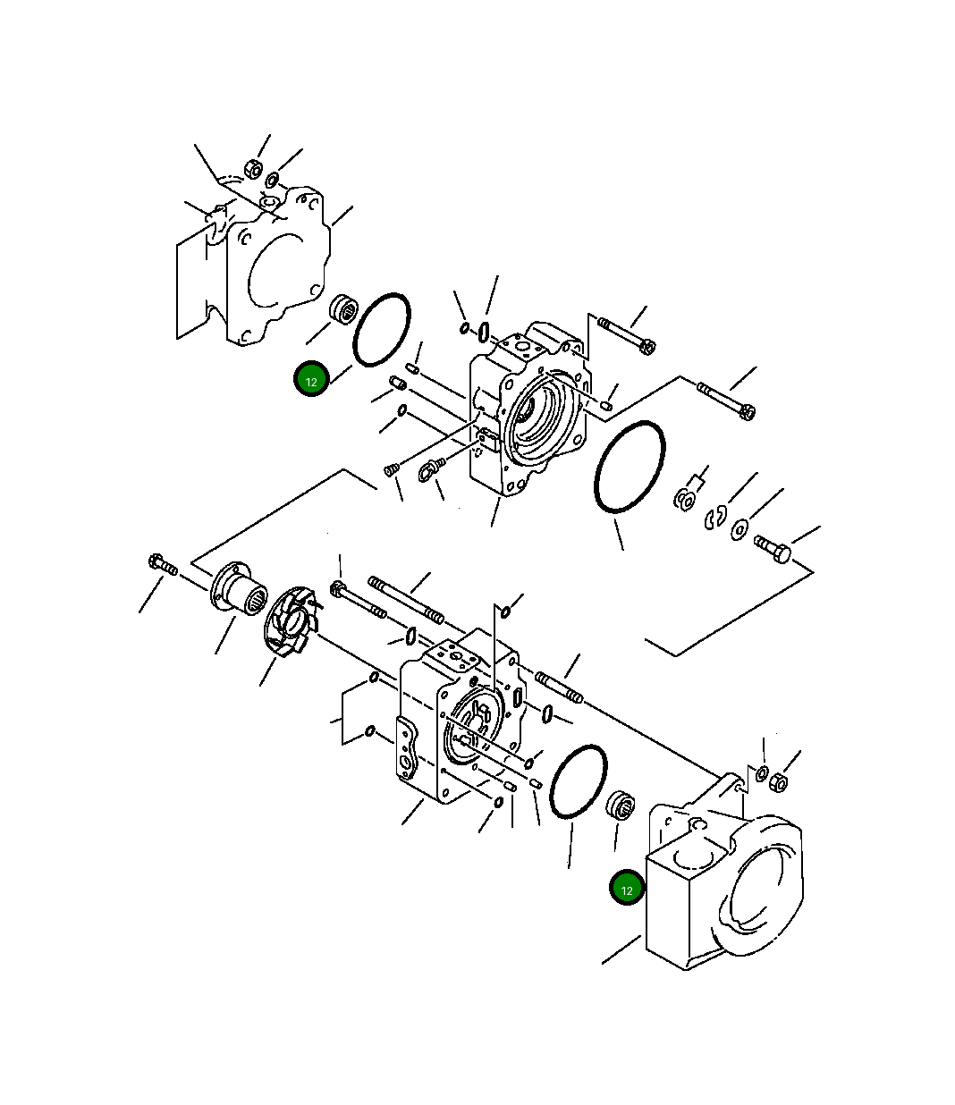 Подшипник 708-2E-12260 Komatsu