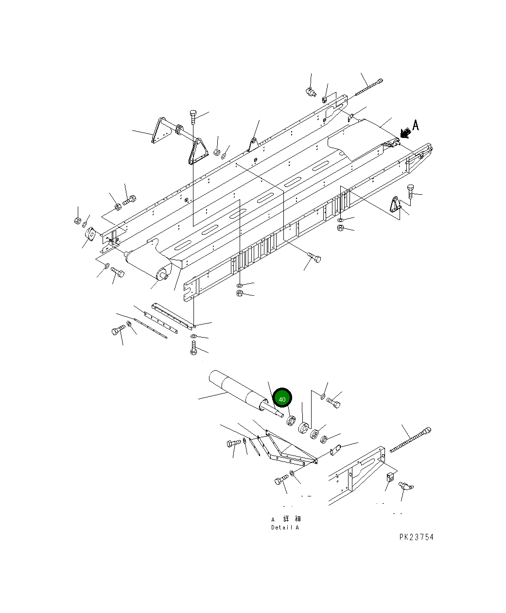 Подшипник 06307-06207 Komatsu