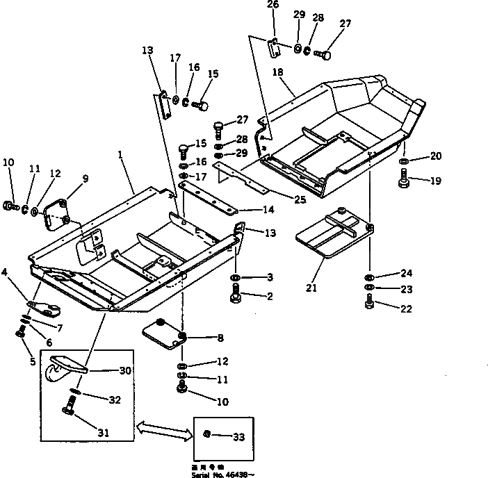 Крышка 144-854-4140 Komatsu