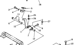 Вилка 20T-43-48860 Komatsu
