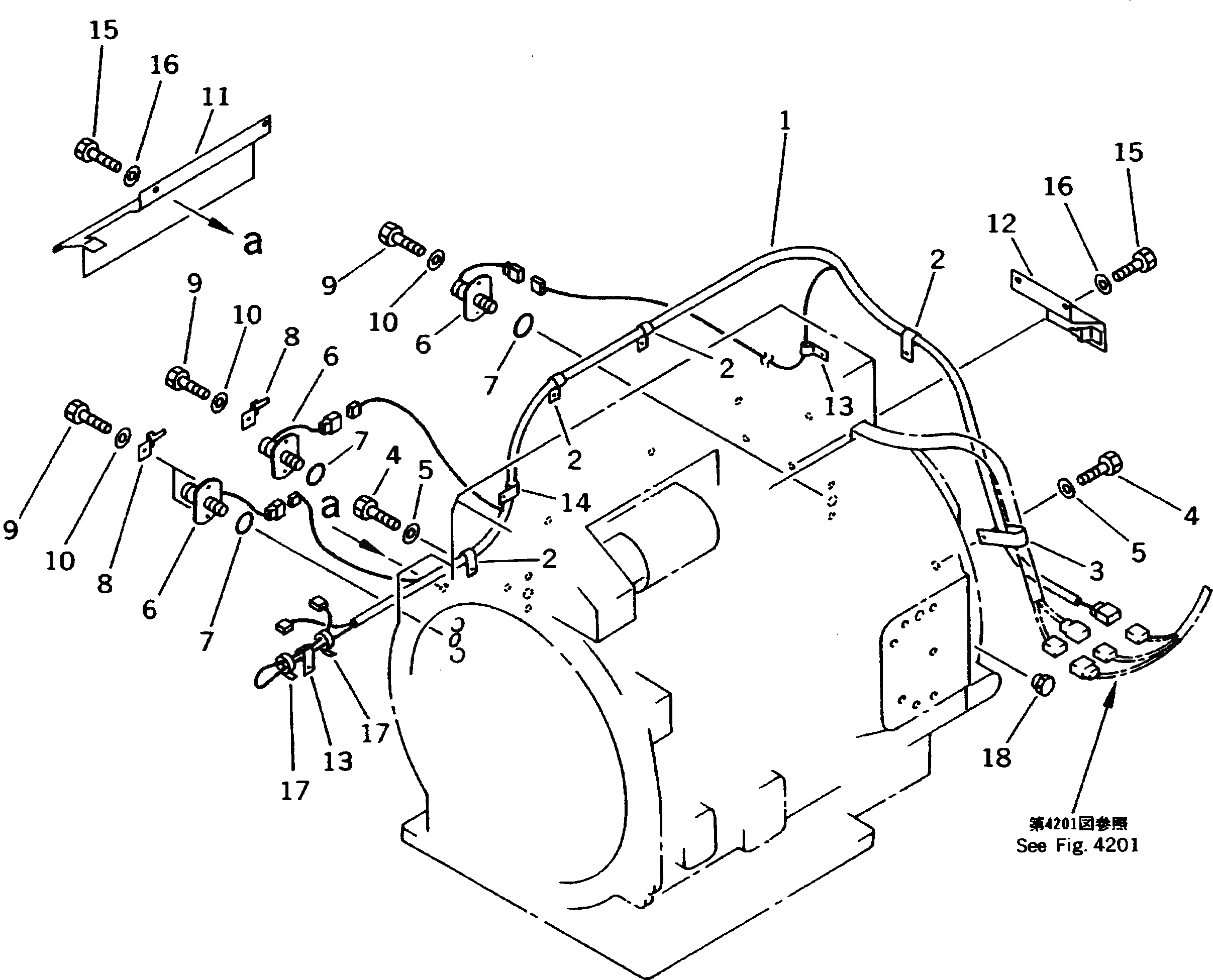 Крышка 561-15-58130 Komatsu