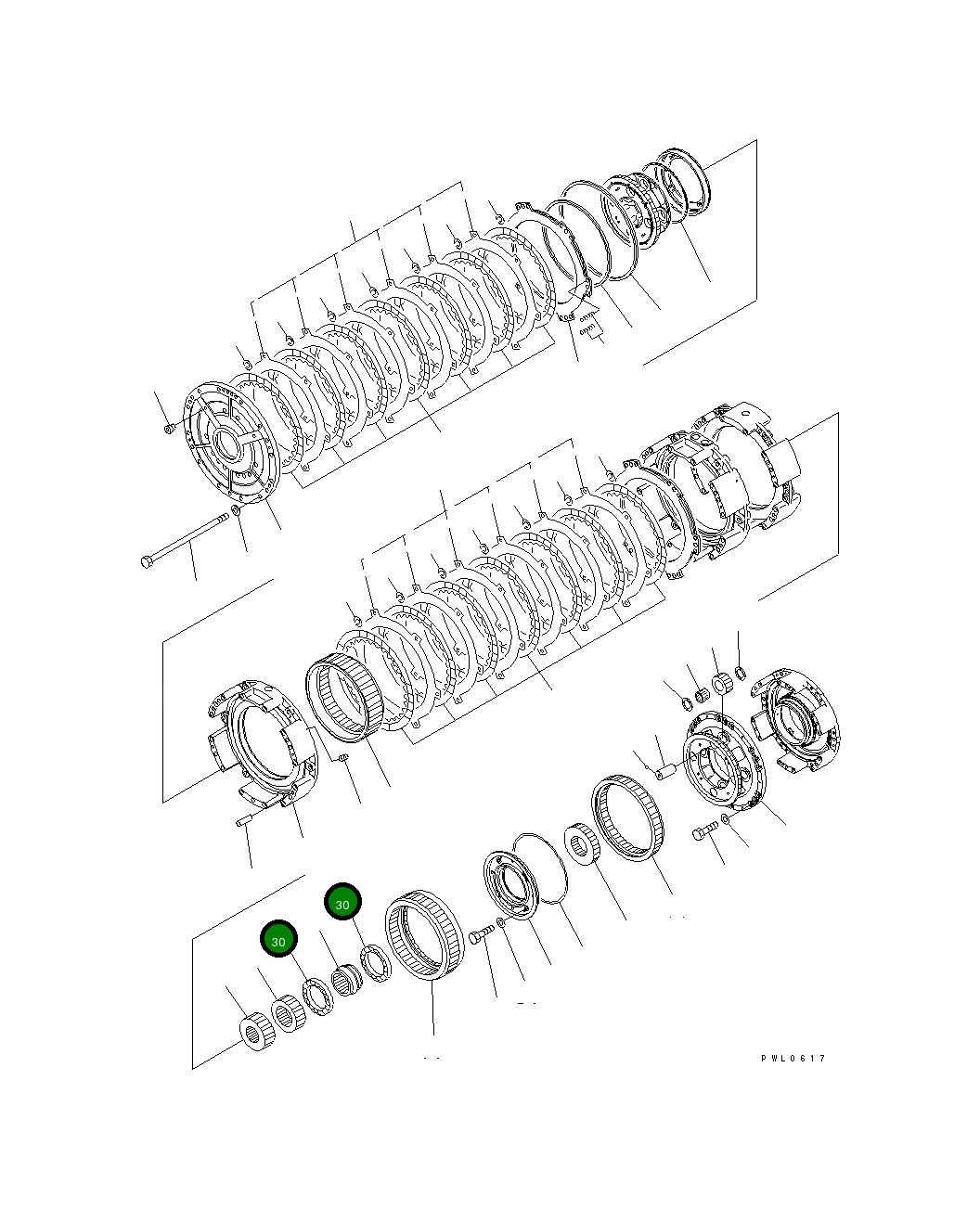 Подшипник 06040-06926 Komatsu