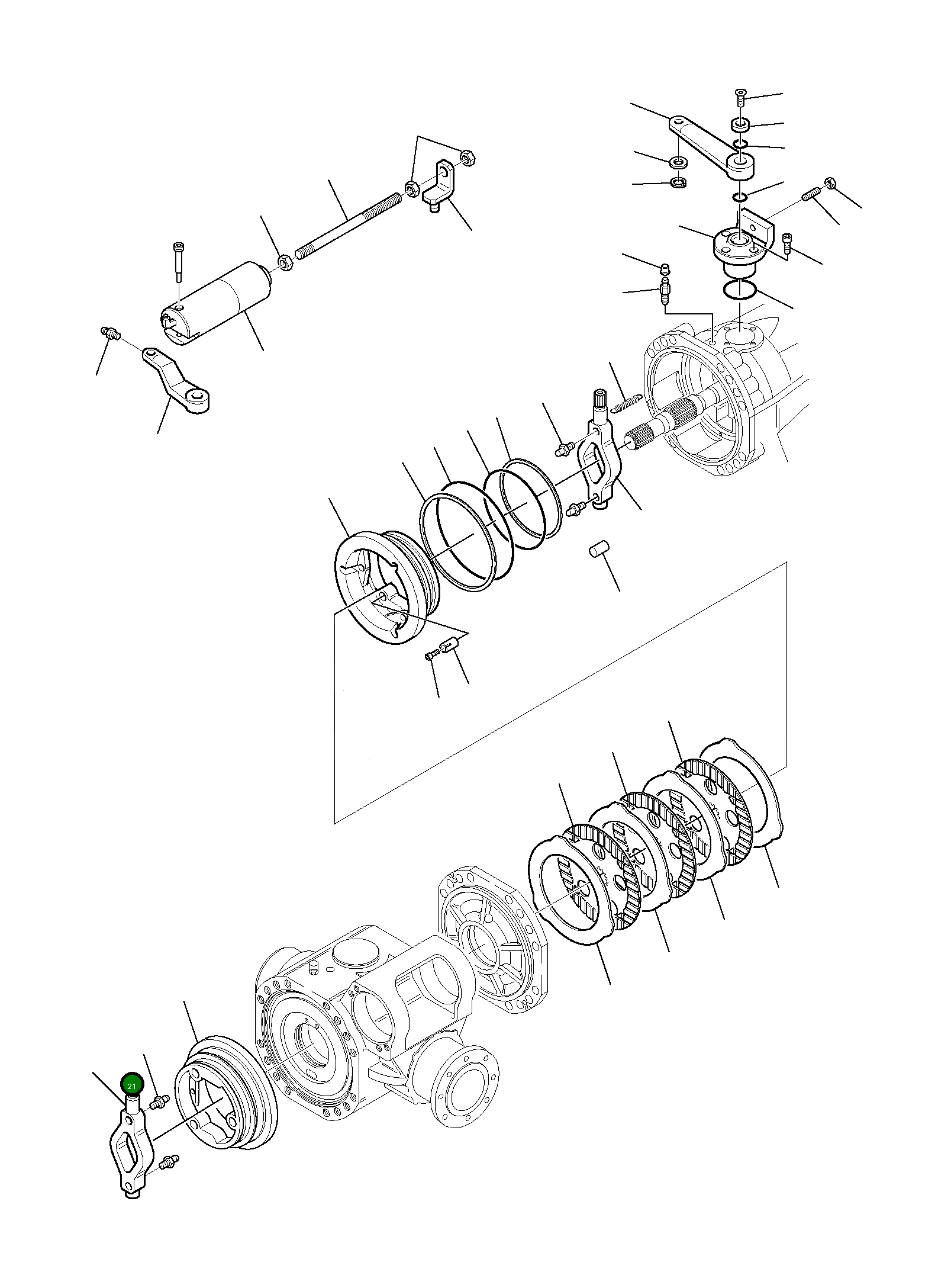 Рычаг 226-22-11960 Komatsu