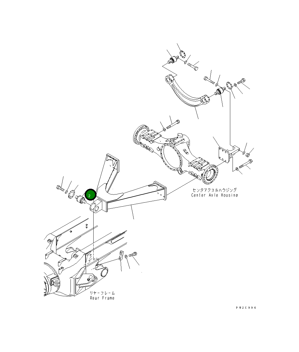 Подшипник 56D-50-12330 Komatsu