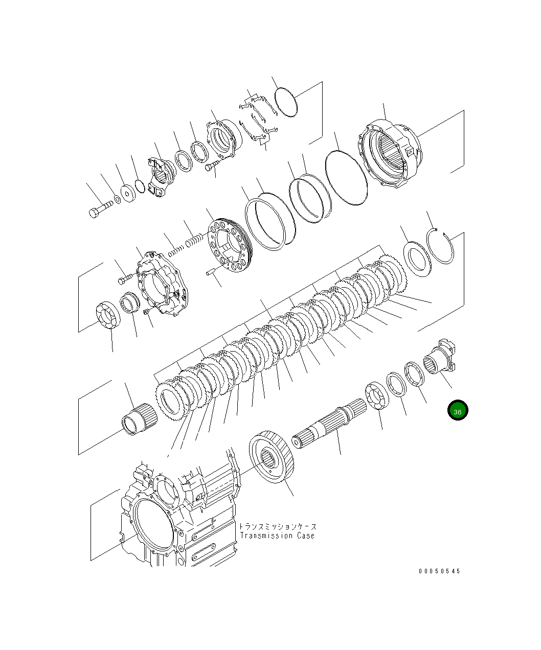 Крышка 714-07-14231  Komatsu