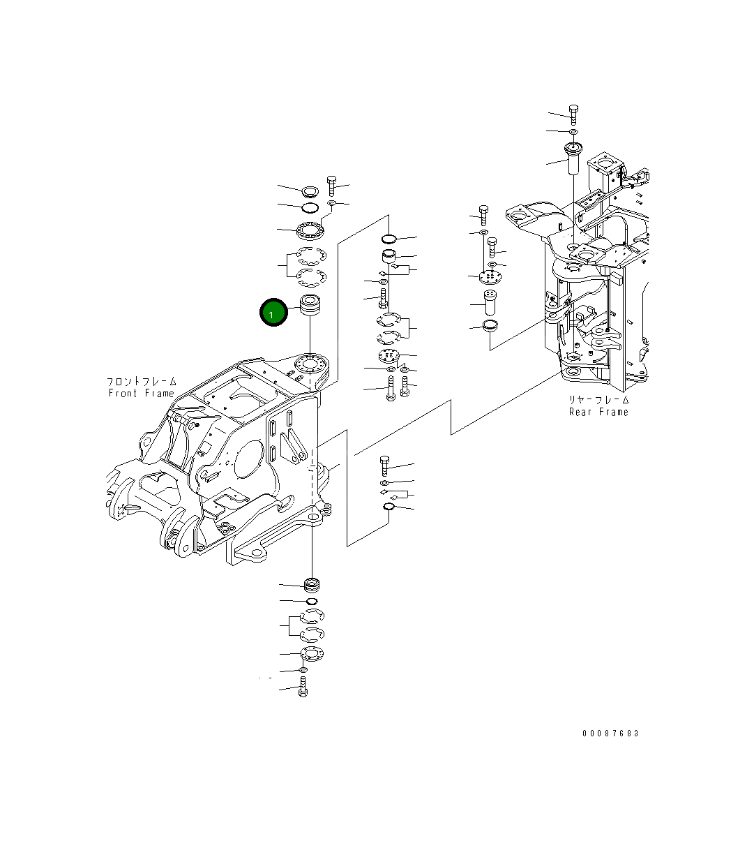 Подшипник 426-46-31320 Komatsu