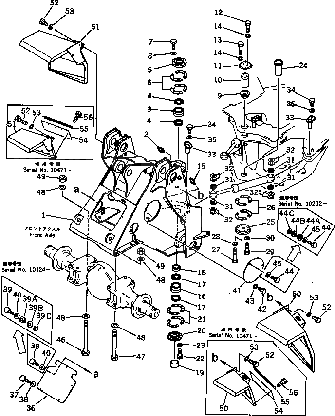 Крышка 425-46-11141  Komatsu