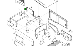 Крышка, R.H 621-00221 Komatsu