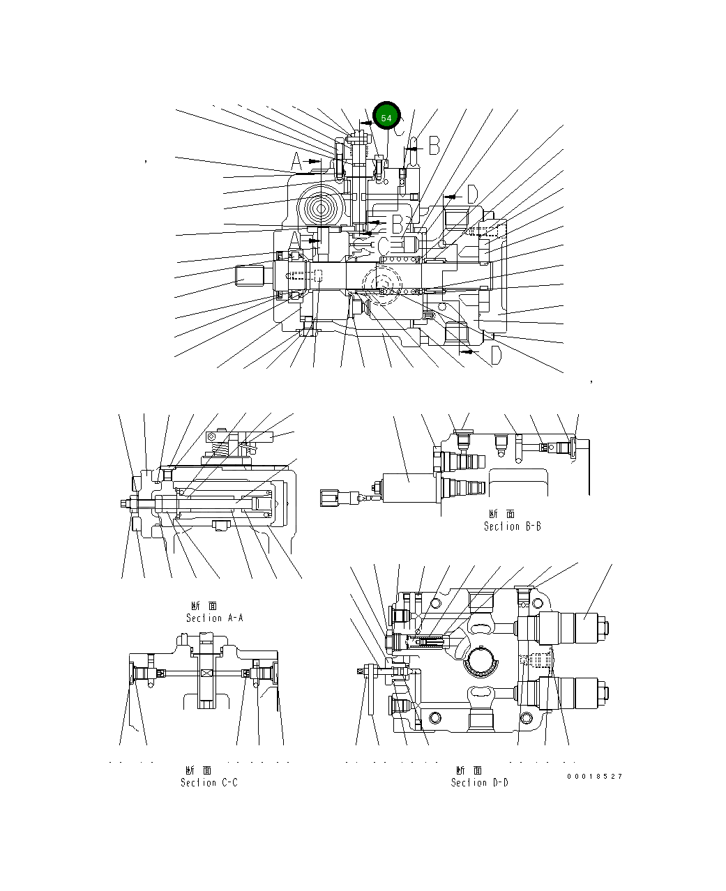 Крышка 266-81-91140  Komatsu