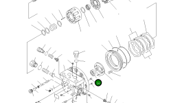Подшипник TZNJ204RC3 Komatsu