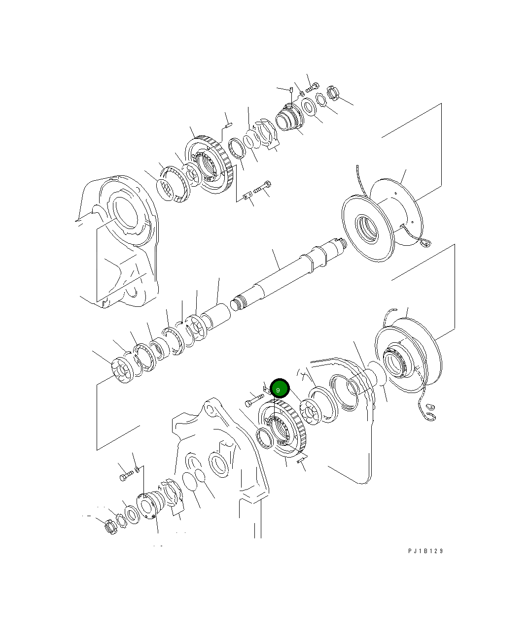 Подшипник 06030-22224  Komatsu