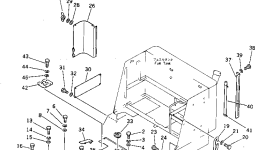 Пластина 232-54-11281 Komatsu